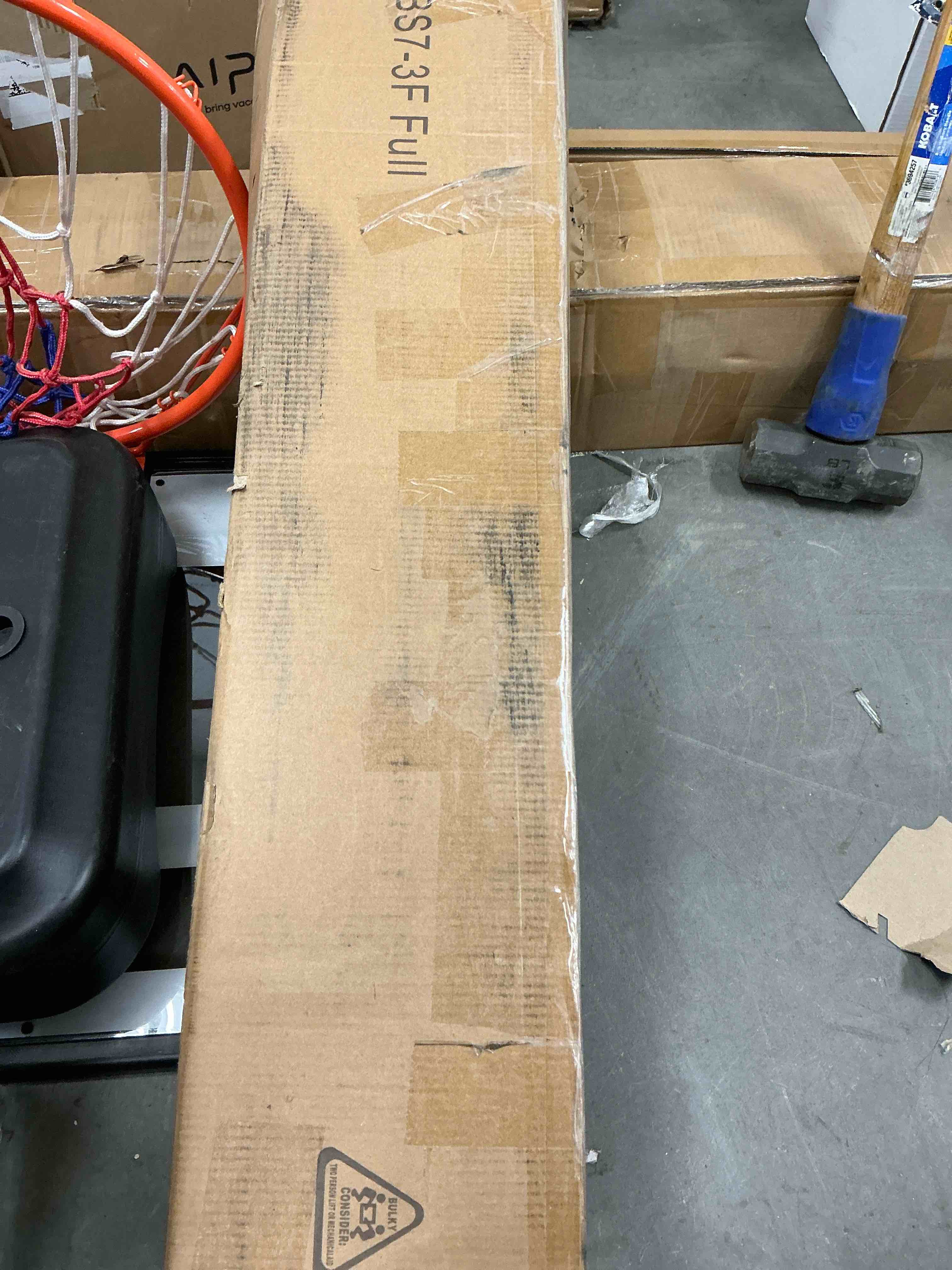 Condition photo showing Good Condition for bedofmine 7" full box spring metal split, with fabric cover-easy assembly and quiet