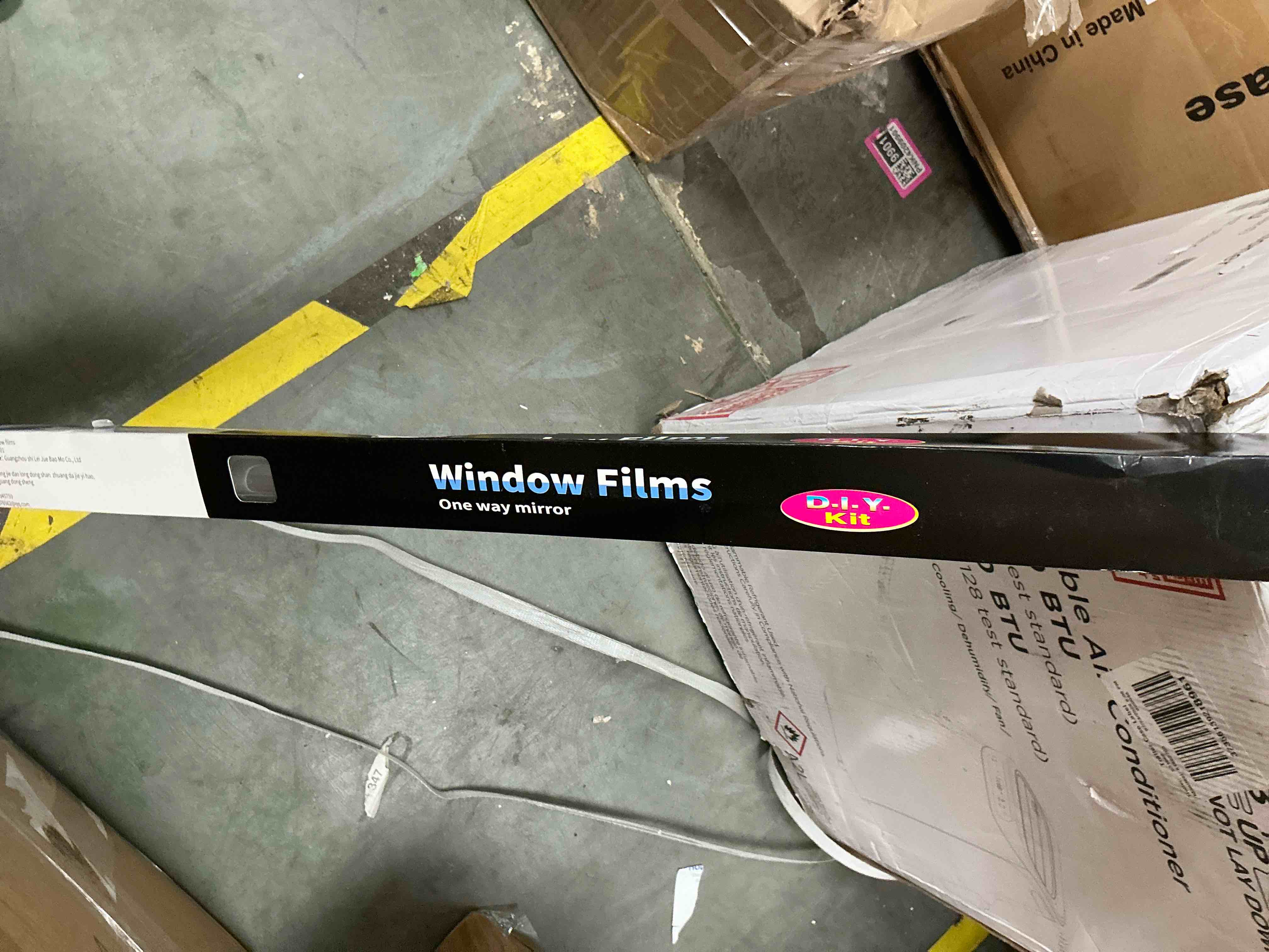 Condition photo showing Good Condition for hwawhin 35 x 160 sun blocking one way mirror tint window film