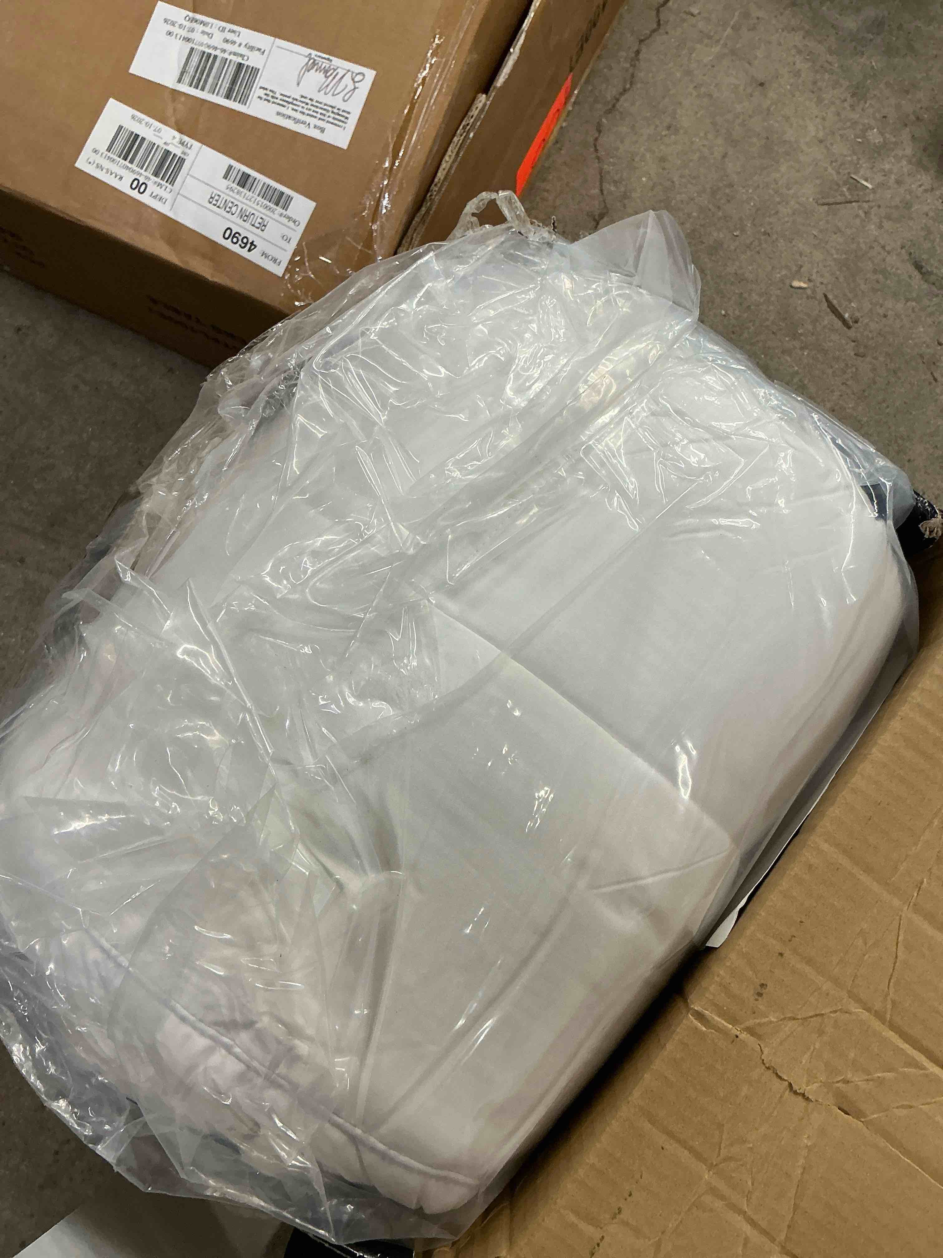 Condition photo showing Good Condition for allswell down alternative queen mattress topper - plush and supportive