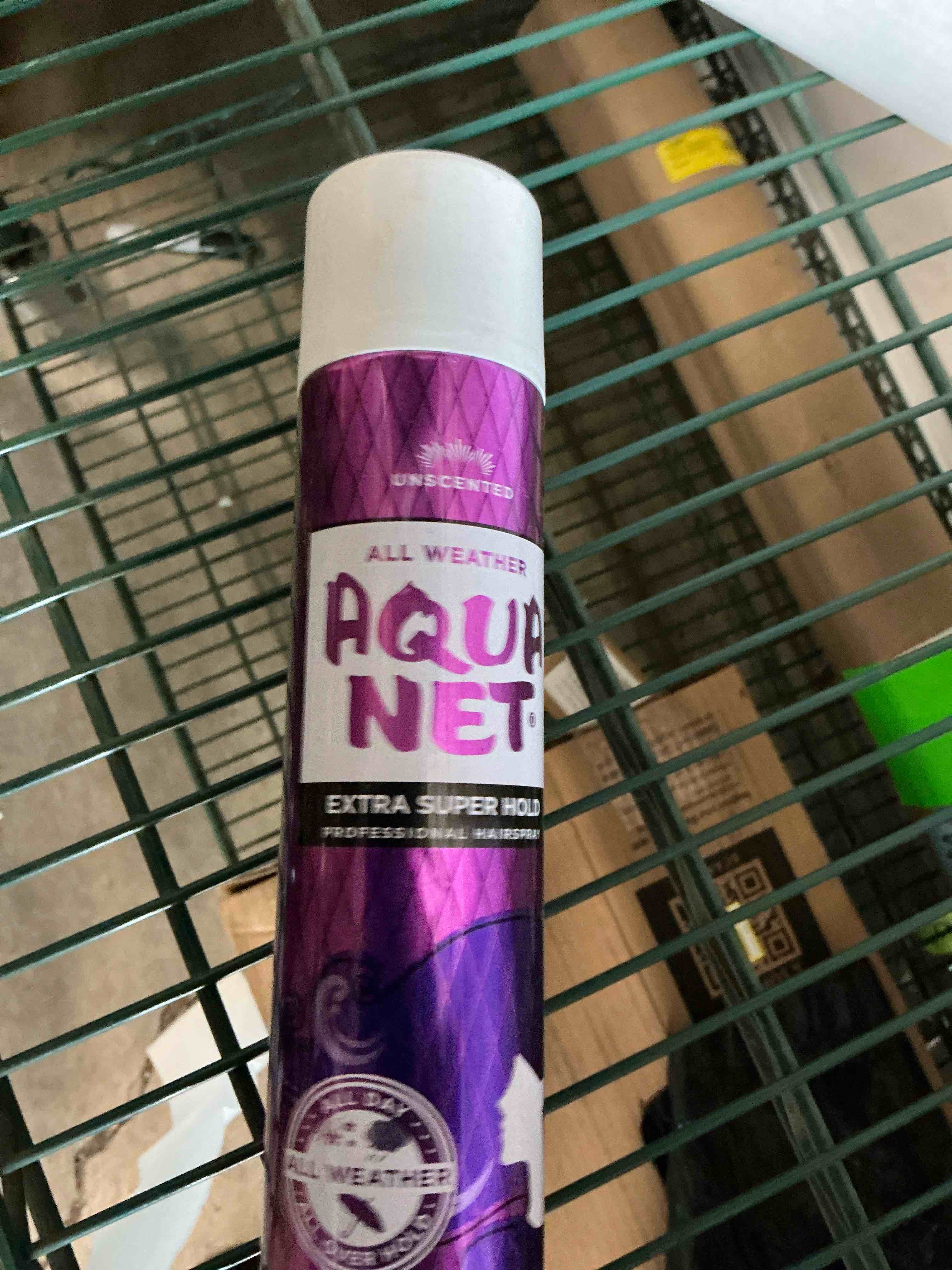 Condition photo showing New/Like New for aqua net hairspray extra super hold unscented 11 oz aerosol can