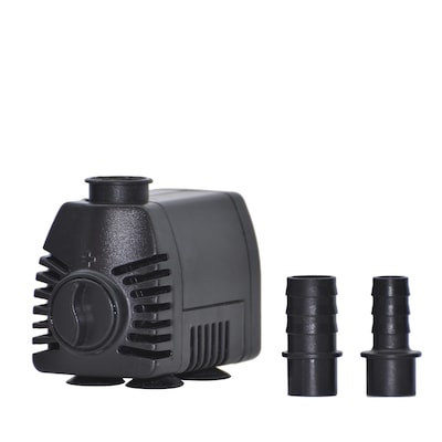 smartpond low water shut-off 80 -gph submersible corded electric fountain pump