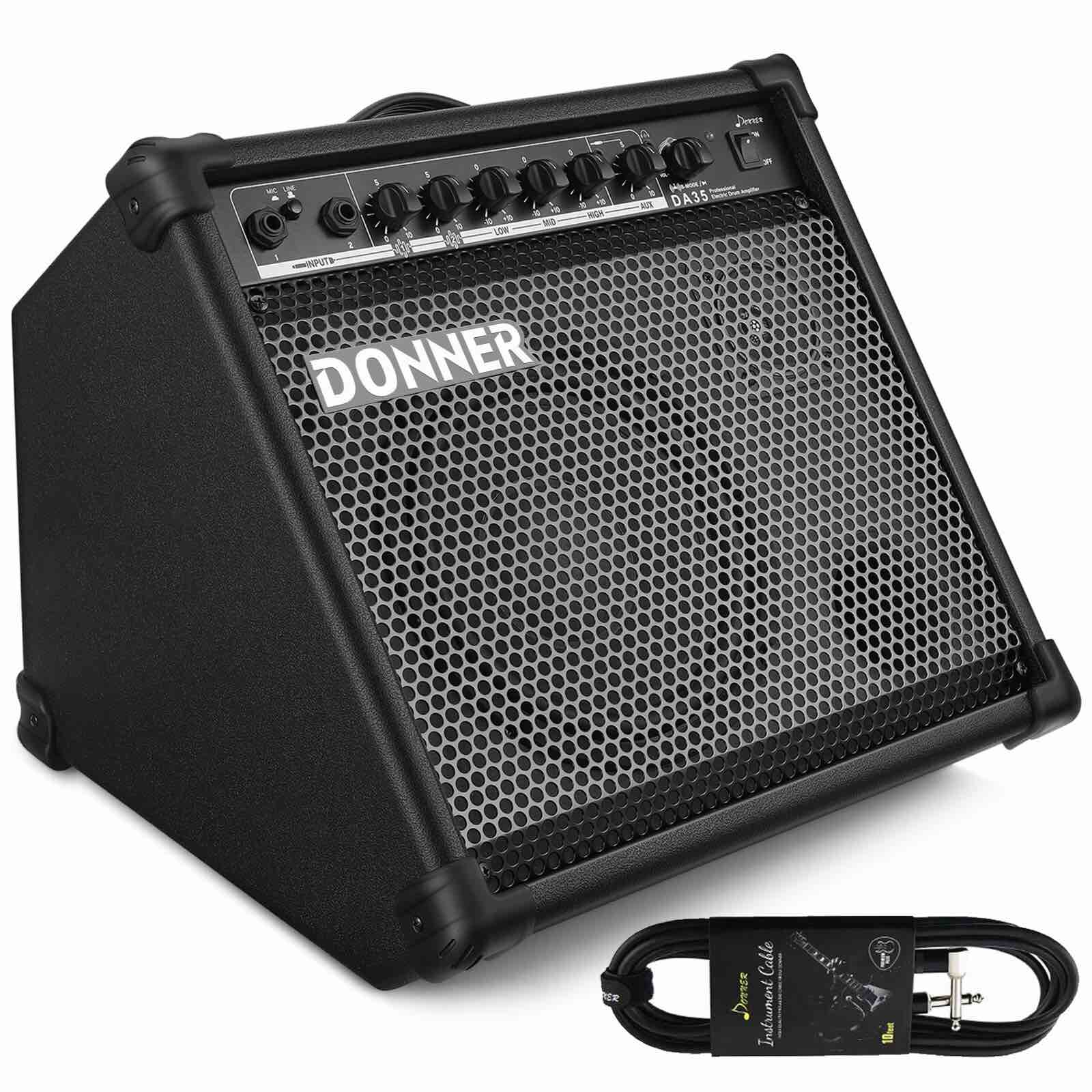 Donner DDA-35 35-Watt Amp For Keyboard & Electronic Drum