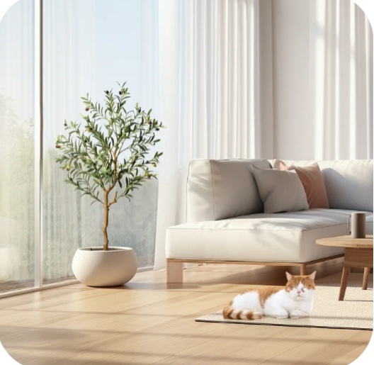 EastVita Artificial Olive Tree 4FT Tall Faux Silk Olive Trees for Fake Potted Tree with Natural Wood Trunk and Lifelike Fruits 2 Pack