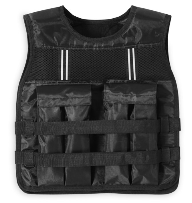 Reebok Delta Weighted Vest 40lb, Adjustable, Unisex