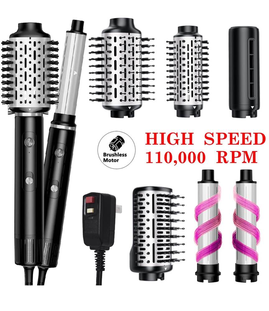 NICEBAY Hot Air Brush,  Hair Dryer Brush High Speed Motor, Blow Dryer 1300W, Plastic