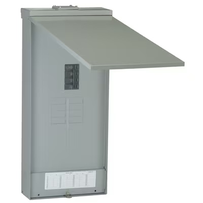 GE Industrial Solutions TM820RCUFLP Load Center  1 -Pole  200 A  16 -Circuit  NEMA 3R Enclosure  Plug Mounting