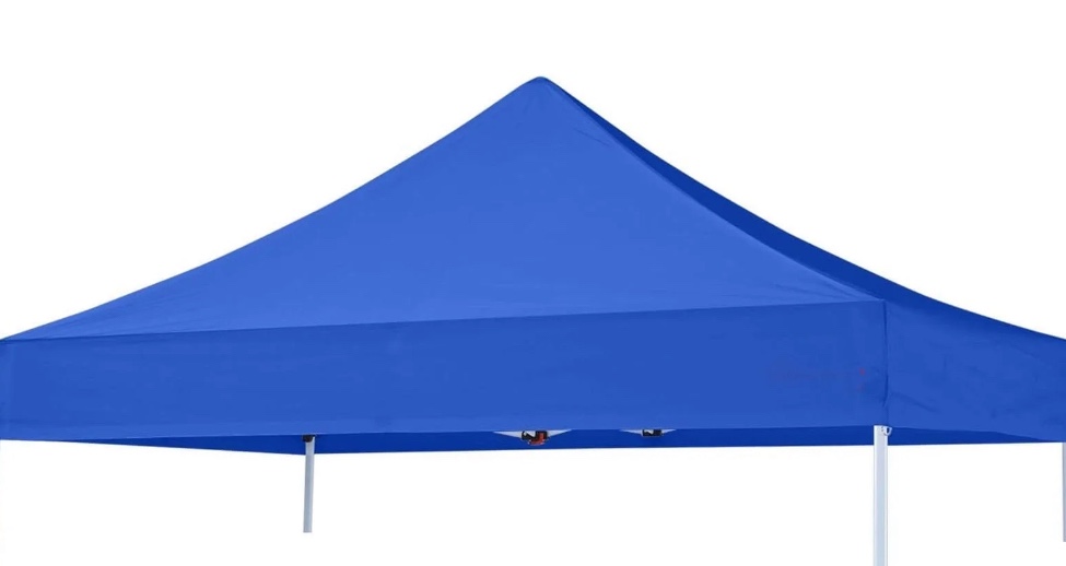 HUIMART 10x10 Top Replacement Cover for Outdoor Pop-up Canopy, Canopy Tent Top Cover, Blue. (( only COVER )))