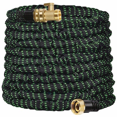 flex-able hose xtreme 1-in x 100-ft kink free woven green hose