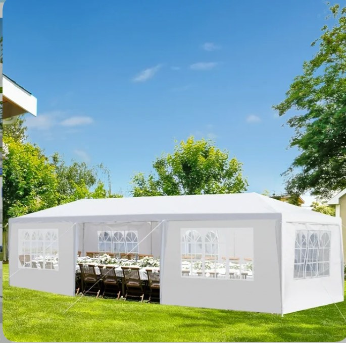 Ktaxon 10' X 30' Canopy Tent with 7 Side Walls for Party Wedding Camping and BBQ