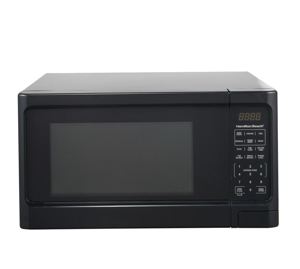 Hamilton beach 1.6 cu ft digital microwave oven, black