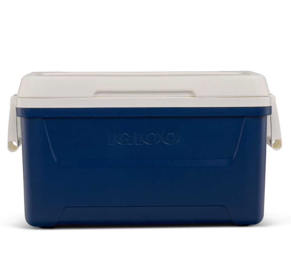Igloo 48 QT Laguna Hard Sided Ice Chest Cooler  Navy