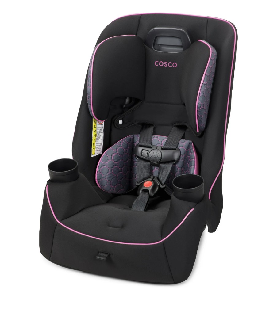 Cosco Easy Elite Slim All-in-One Convertible Car Seat  Grey Glyphs