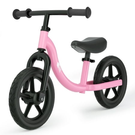 KORIMEFA Toddler Balance Bike for Girls & Boys Ages 1-5 Years No Pedal Bikes for Kids with Adjustable Handlebar and Seat Training Bicycle Pink