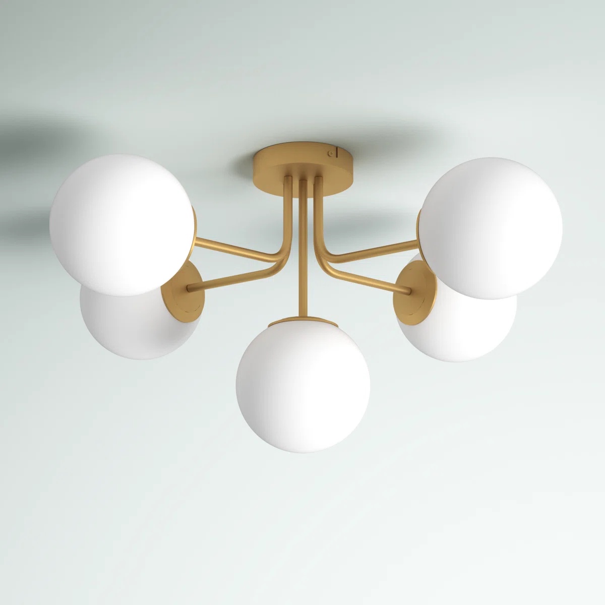 Kincheloe 5 - Light 27.5'' Semi Flush Mount