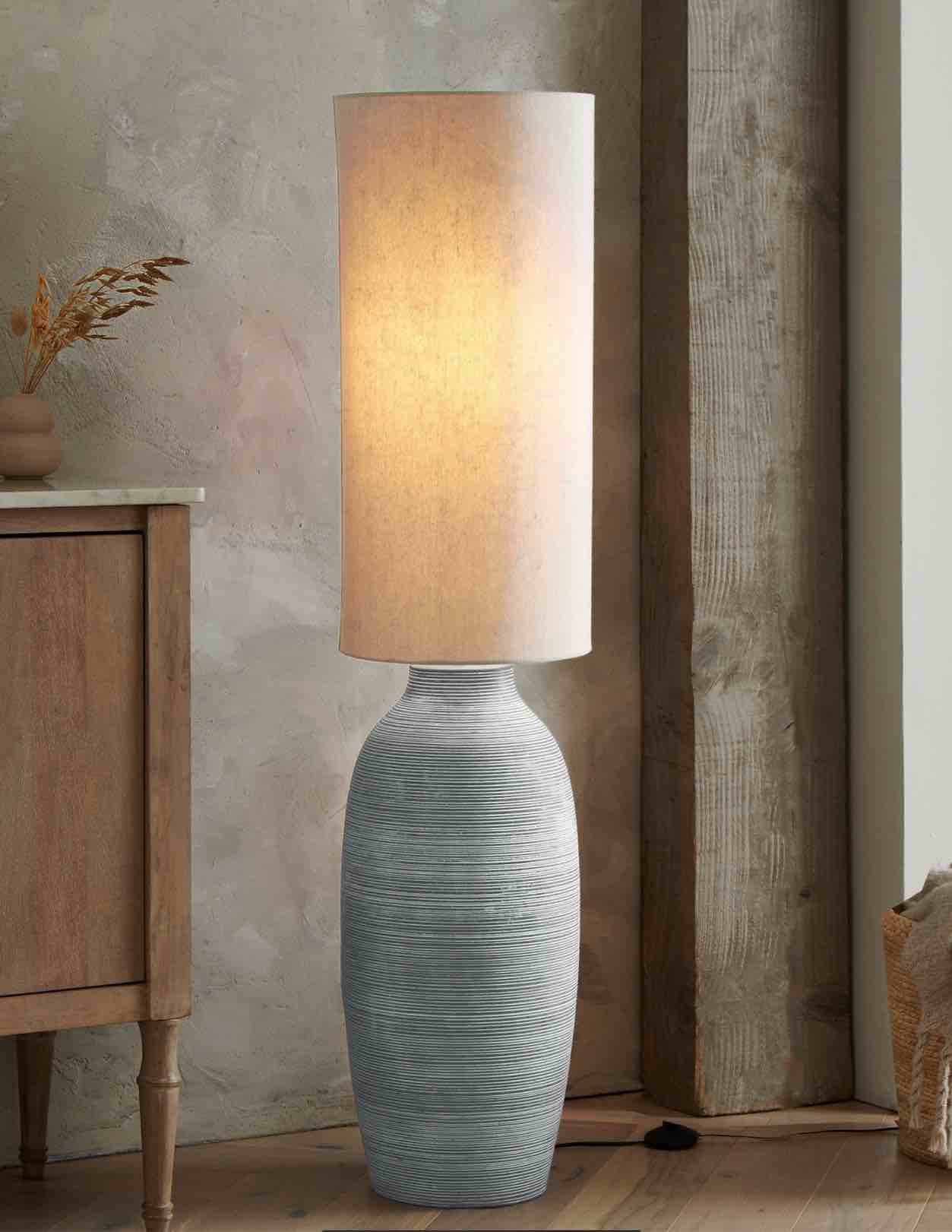 Surya GREY FLOOR LAMP