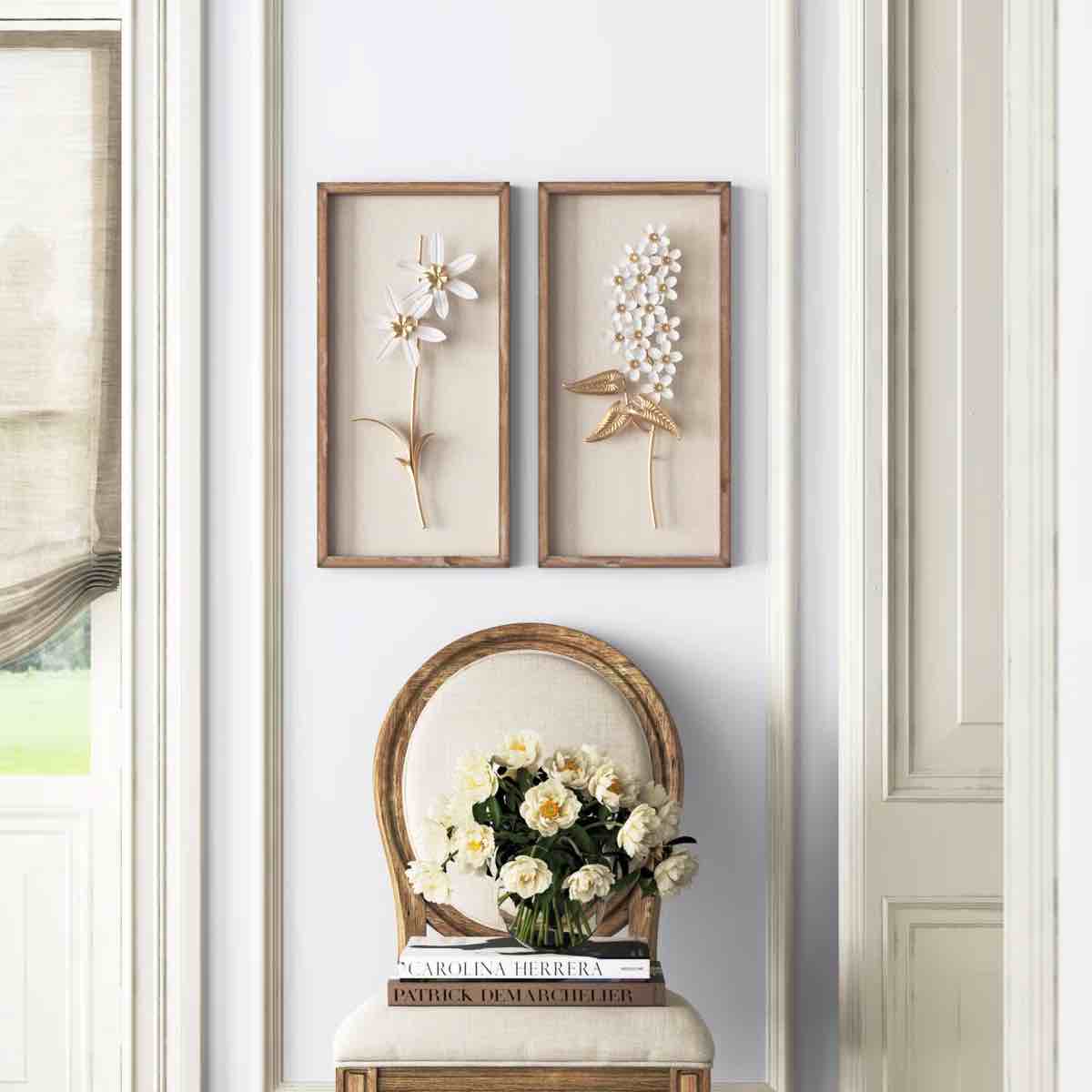 Flower Wall Décor Set