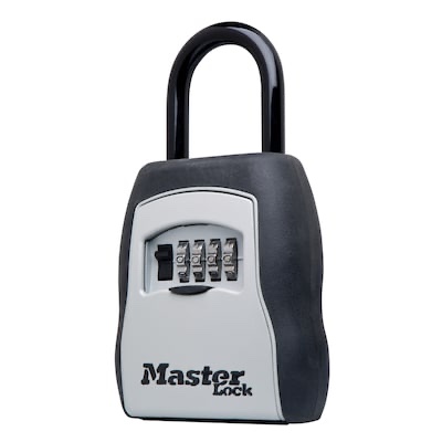 master lock door knob combination dials lock box