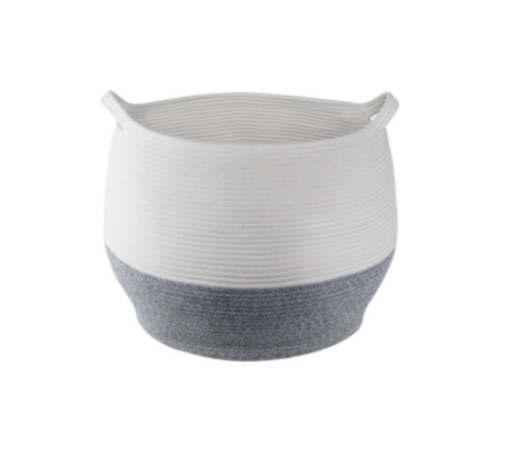 CleverMade Foldable Woven Rope Basket