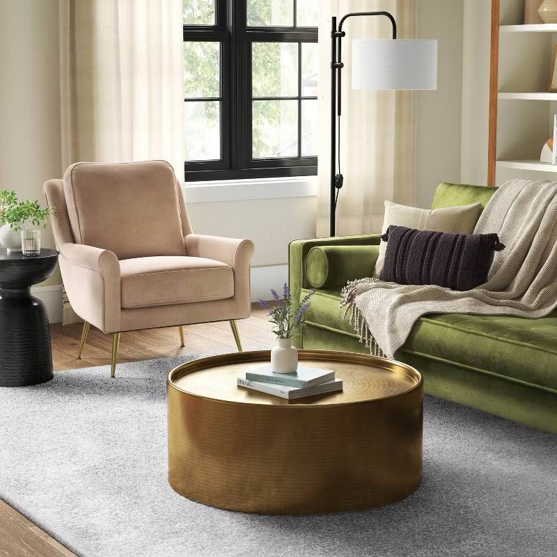 7'1"X10' Solid Eyelash Woven Shag Rug Cream - Threshold™