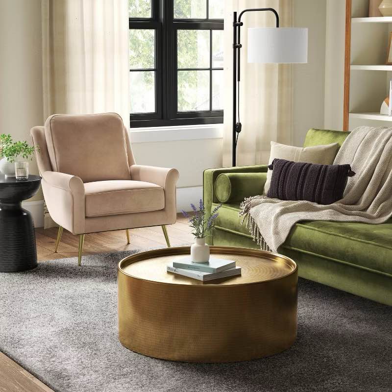 7'x10' Solid Eyelash Woven Shag Rug Gray - Project 62™