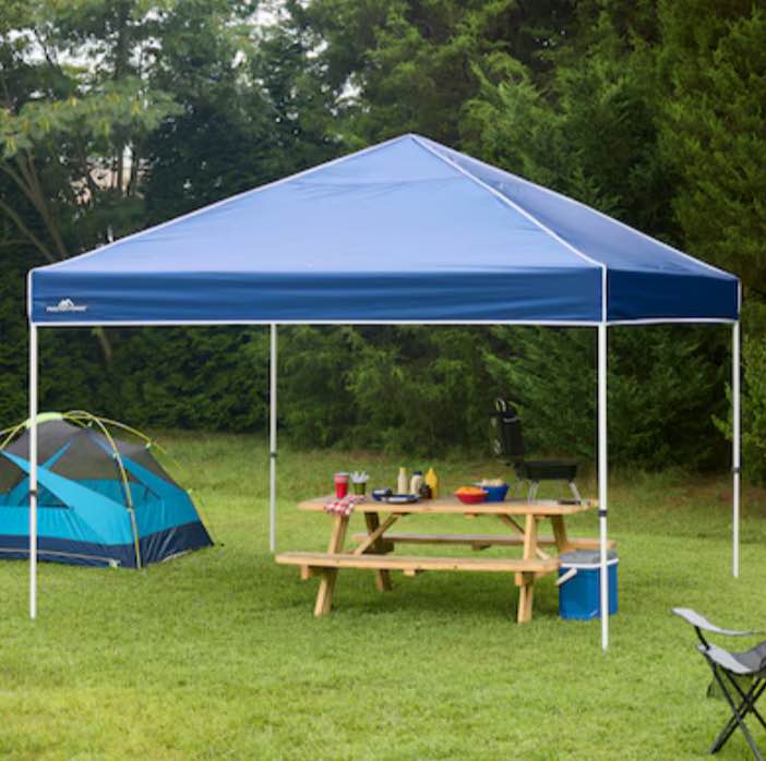 master forge 12-ft x 12-ft square blue pop-up canopy