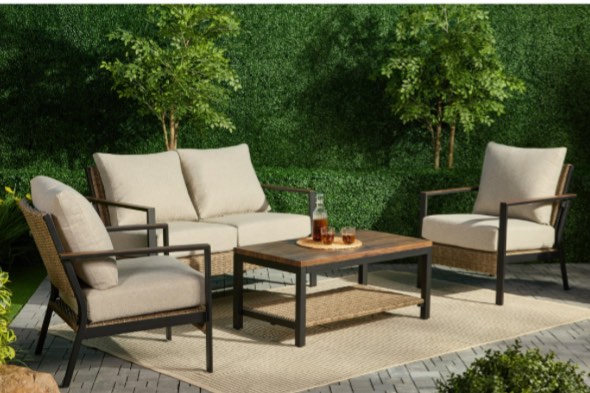 Hennepin 4 piece set of chairs 