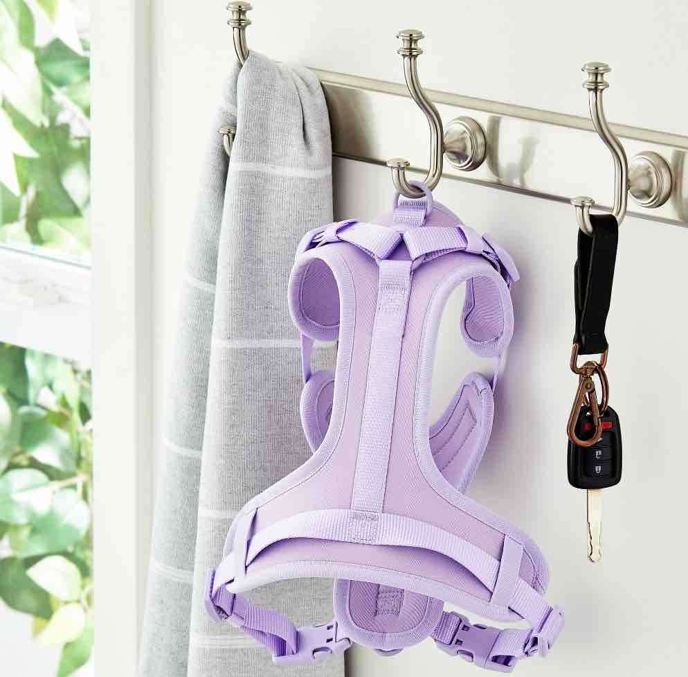 Vibrant Life Neoprene Comfort Control Monochrome Harness Lavender Medium