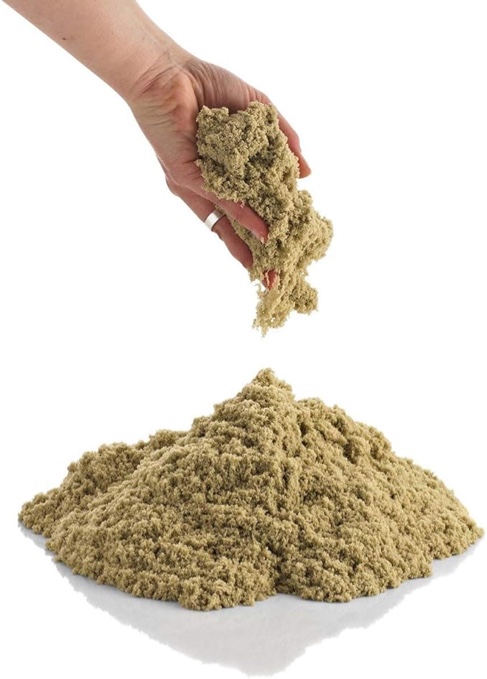 Sensory Sand 5 Pounds of Blue Sensory Moldable Play Sand Bulk Refill Size Packed in a Resealable Bag Great for Indoor Play and Outdoor Play