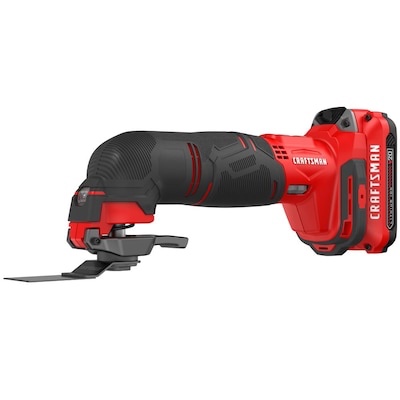 CRAFTSMAN V20 20-volt Max Cordless Variable speed 15 -Piece Oscillating Multi-Tool-tool only