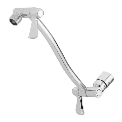 project source chrome 8.95-in universal shower shower arm 0.5-in -id