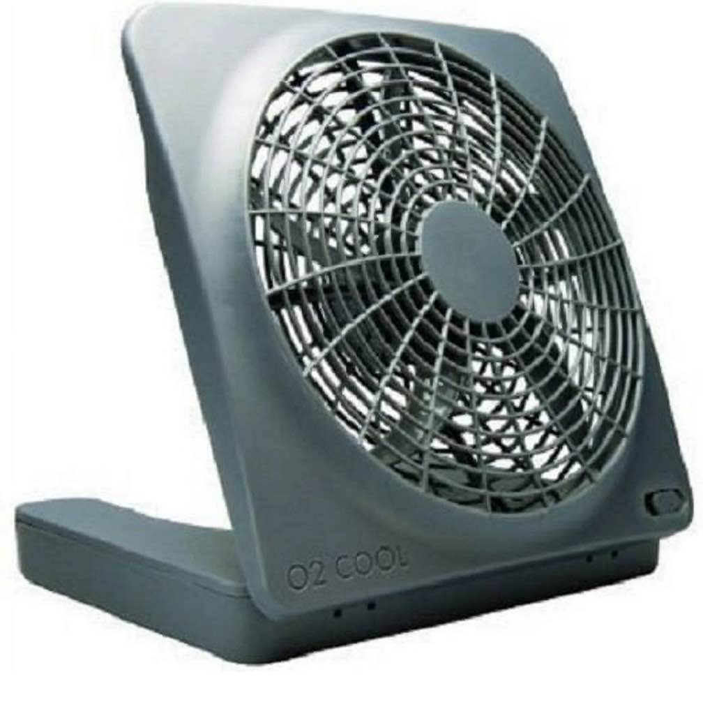 o2cool 10 inch battery or electric portable fan camping fan tent accessory