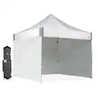 10 ft. x 10 ft. White Instant Canopy Pop Up Tent by E-Z UP