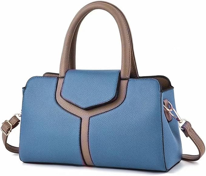 BAG WIZARD Purses and Handbags for Women Satchel Shoulder Crossbody Bags Top Handle Tote Bag with Compartments