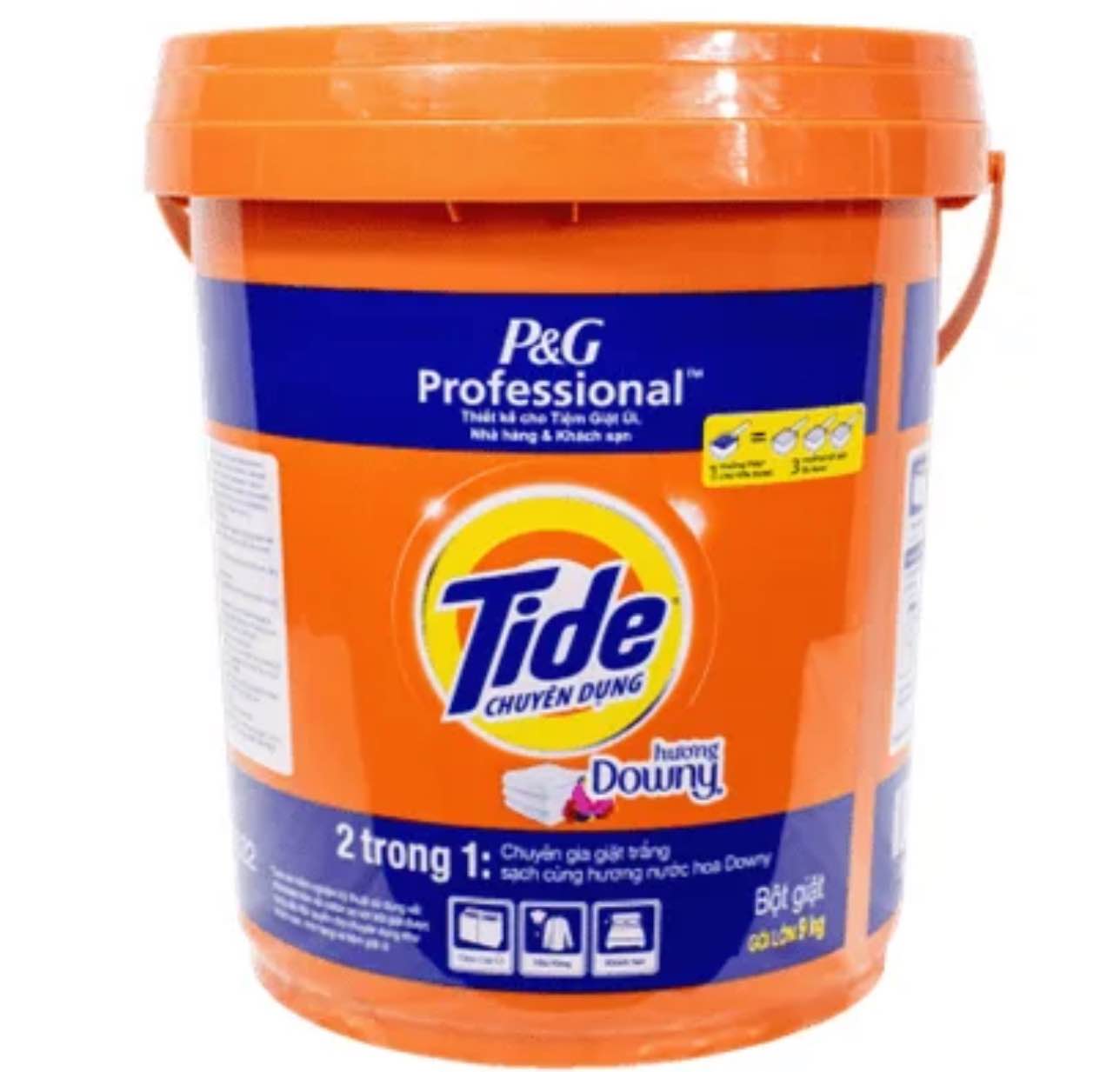 tide with downy laundry detergent powder bucket 9 kg/19.8 lbs pick-up only miami