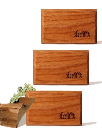 2 piece Drift Car Air Freshener - The Original Wood Air Freshener - Car Odor Eliminator - Long Lasting Scent - Metal Clip - Essential Oils - Clean Ingredients - Teak Scent 3 Pack Refill - NO CLIP INCLUDED