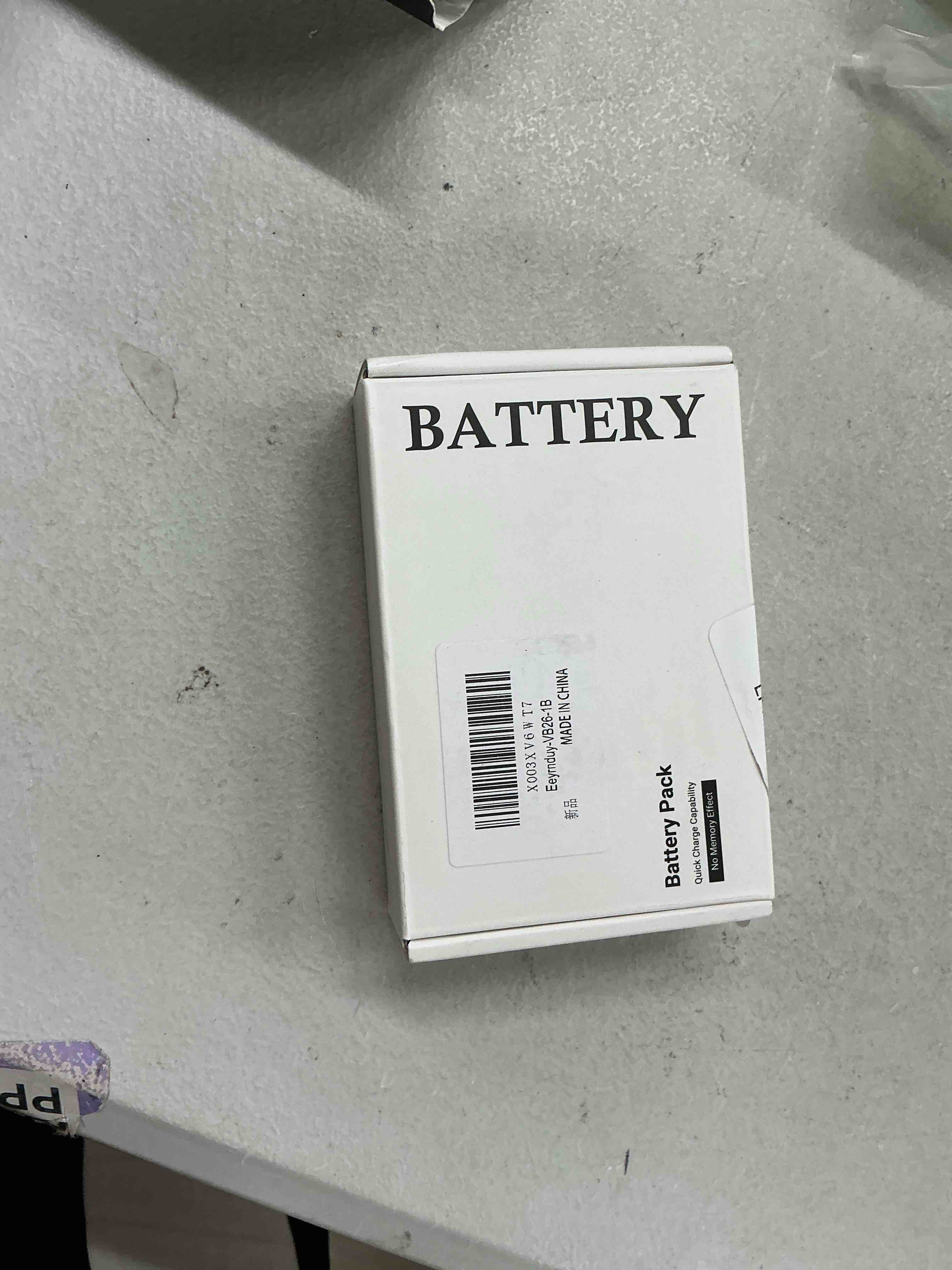 Condition photo showing Good Condition for vb26a battery replacement for godox vb26 vb26a v1s v1n v1c v1f v1o v1 flash and v860iii v860iii-s v860iii-c v860iii-n v860iii-o v860iii-f v850iii 3000mah li-ion