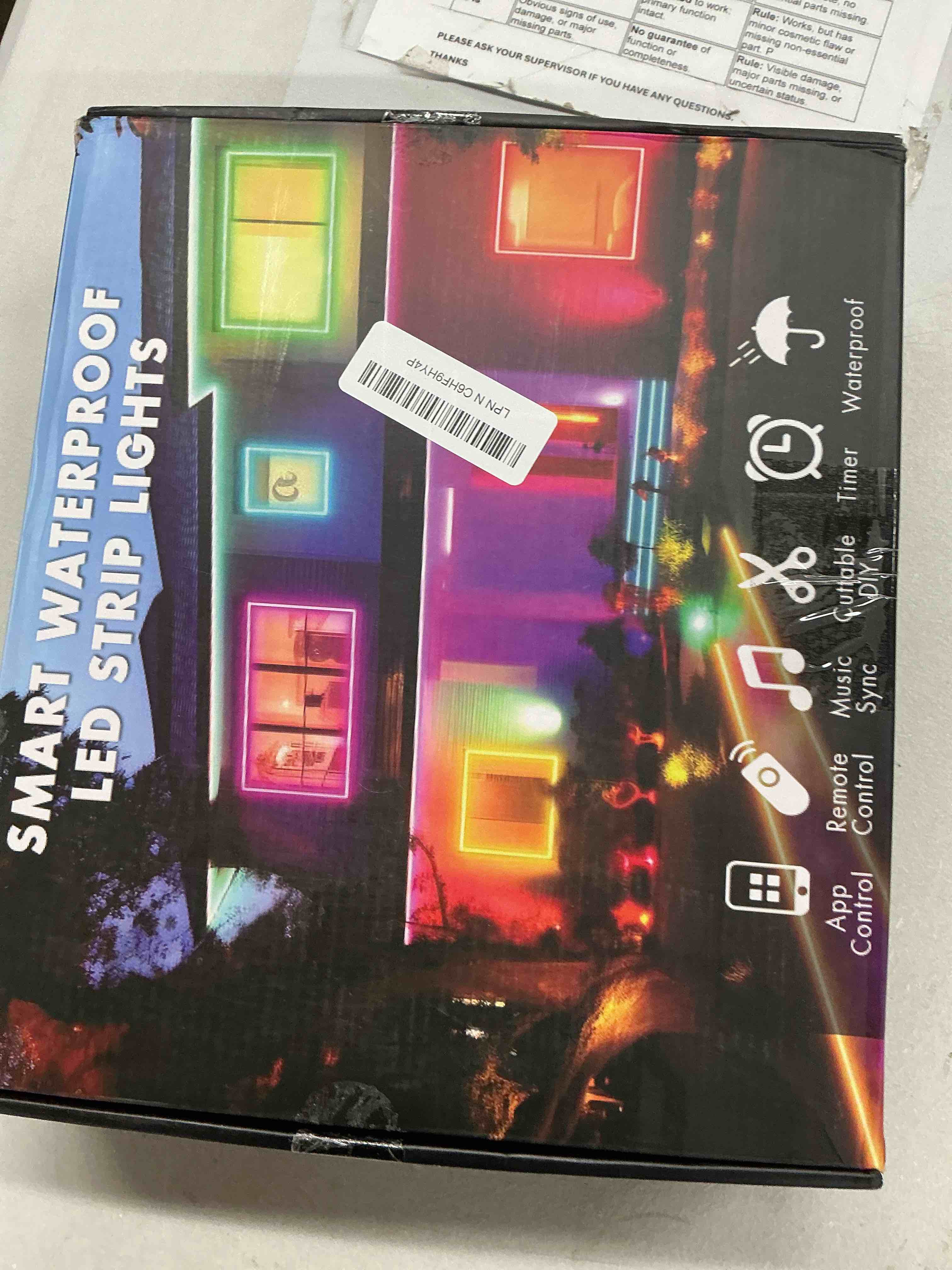 Condition photo showing Good Condition for aiicrgb led neon light cord with remote control - flexible, 150ft ip67 waterproof, music sync, app-controlled for gaming & bedroom decor