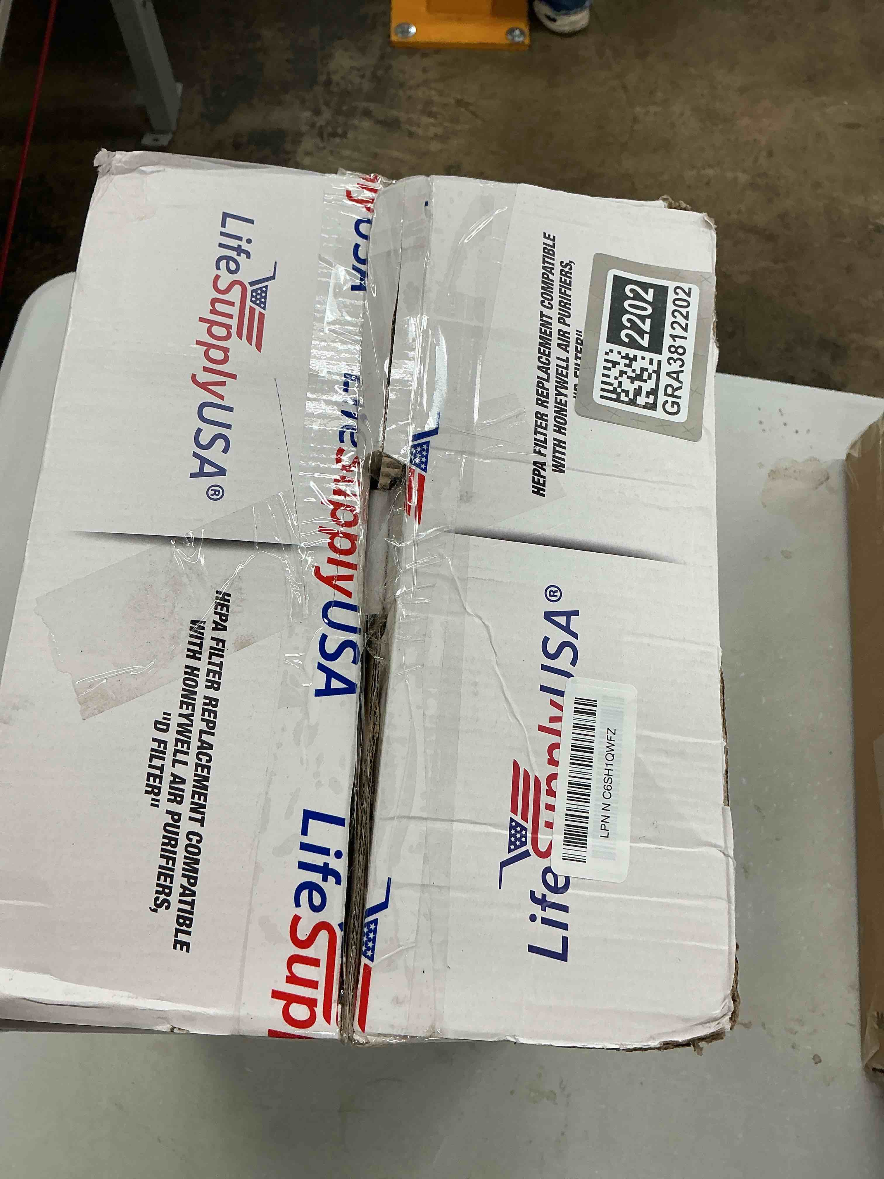 Condition photo showing Good Condition for filter d hrf-d1 hepa filter replacement compatible with honeywell silentcomfort hrf-11n hwlhrf1 air purifiers by lifesupplyusa (2-pack) 2 pack