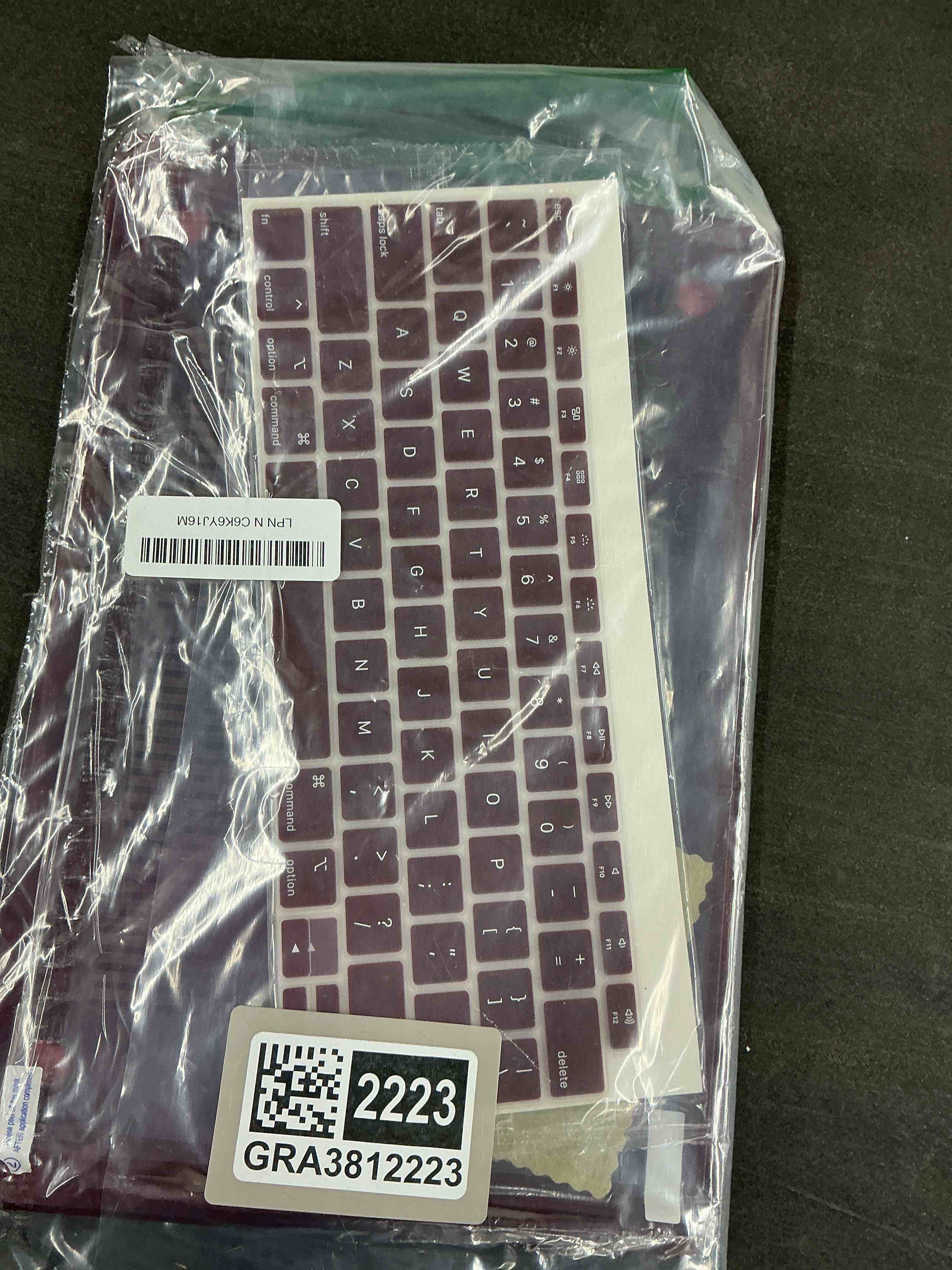 Condition photo showing Good Condition for b belk compatible with macbook air 13 inch case 2022 2021 2020 2019 2018 a2337 m1 a2179 a1932, matte plastic hard shell+keyboard cover+screen protector for macbook air 13.3 inch case, marsala red