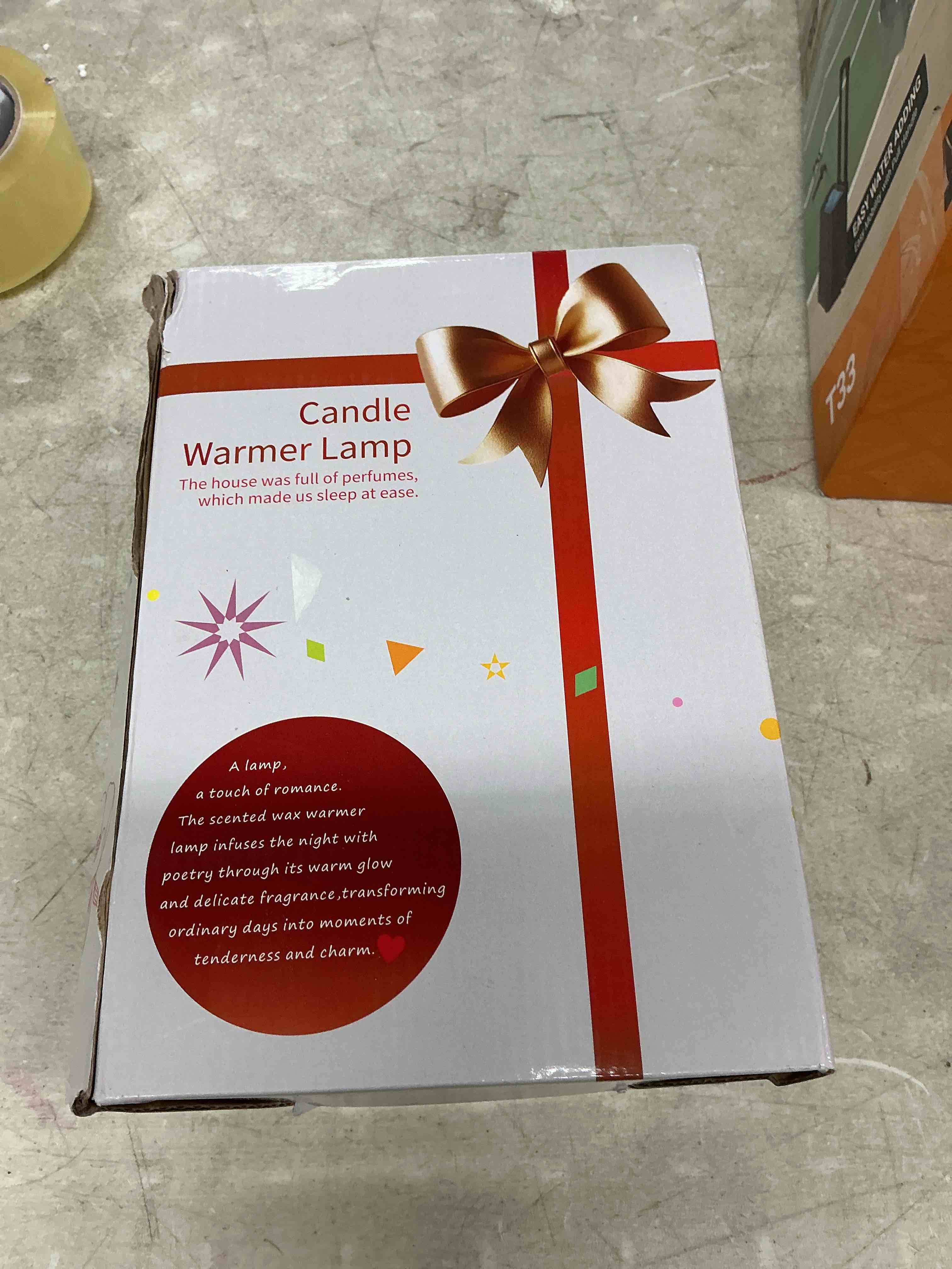 Condition photo showing Good Condition for candle warmer lamp with timer dimmer adjustable height, electric wax melts warmer for jar candles, birthday christmas house warming gifts for women mom, new home bedroom decor with 2 bulbs amber