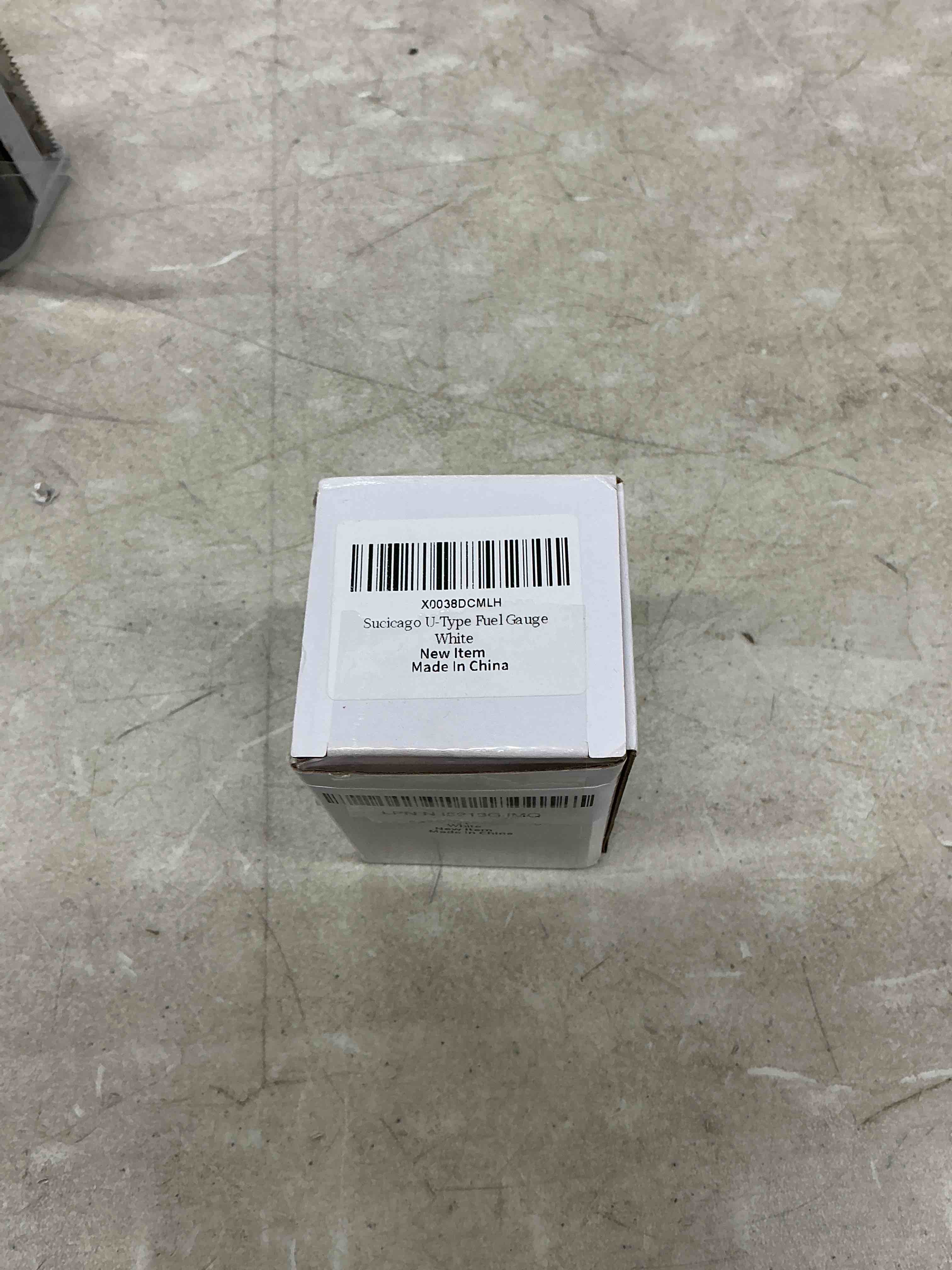 Condition photo showing Good Condition for fuel gauge 52mm aftermarket marine automotive replacement gauge 240-33ohm 0-190ohm 240-30ohm 0-180ohm 10-180ohm motocycle car truck vehicle (e-1/2-f) - 2" white 2" white (8 scales-signal selectable fuel gauge)