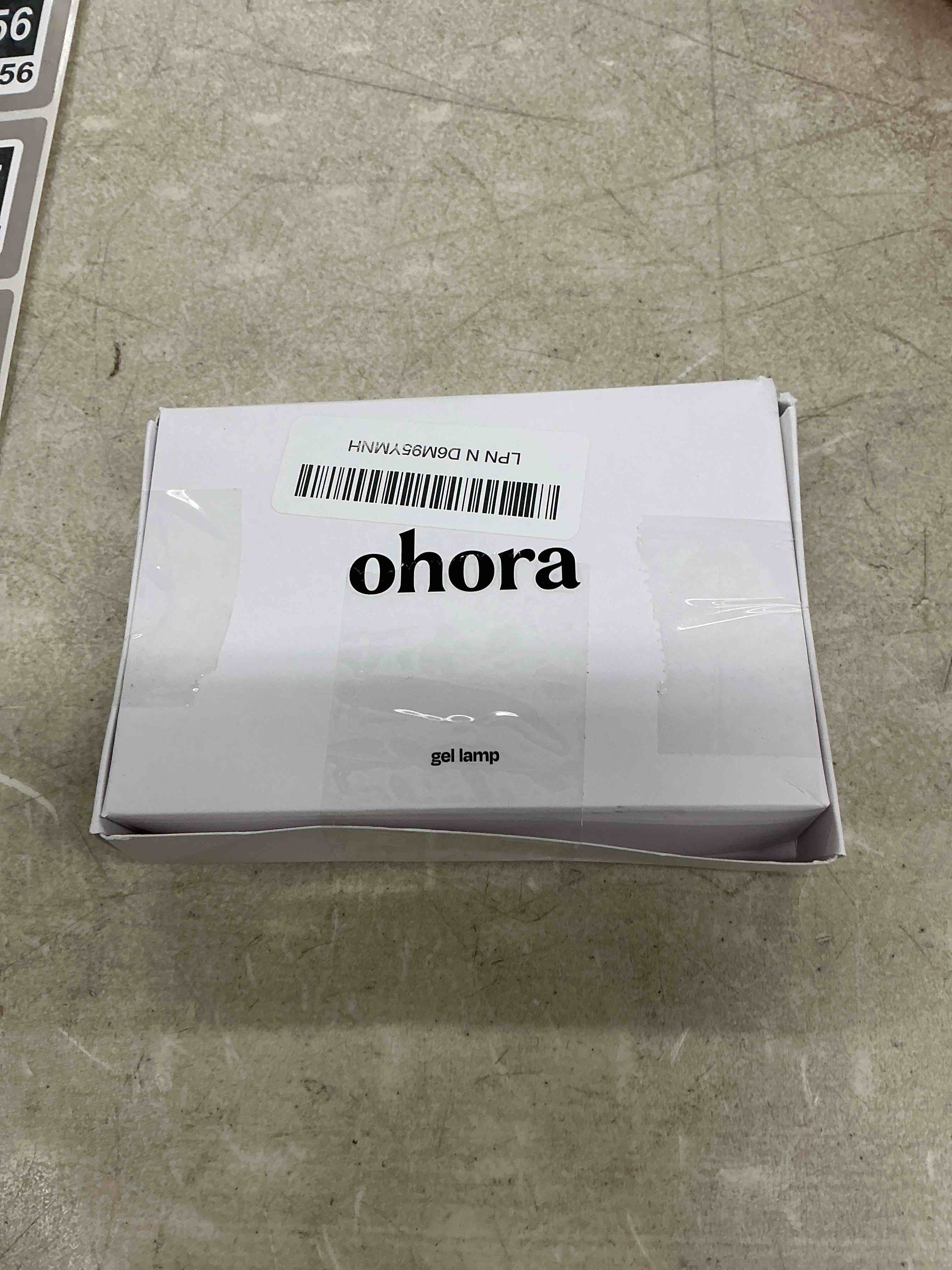 Condition photo showing Good Condition for ohora care led lamp for semi cured gel nail strips - 6w max, 2 timers (45s / 60s), portable lamp for curing gel nail art, for gel stickers and strips only new gel lamp (white)