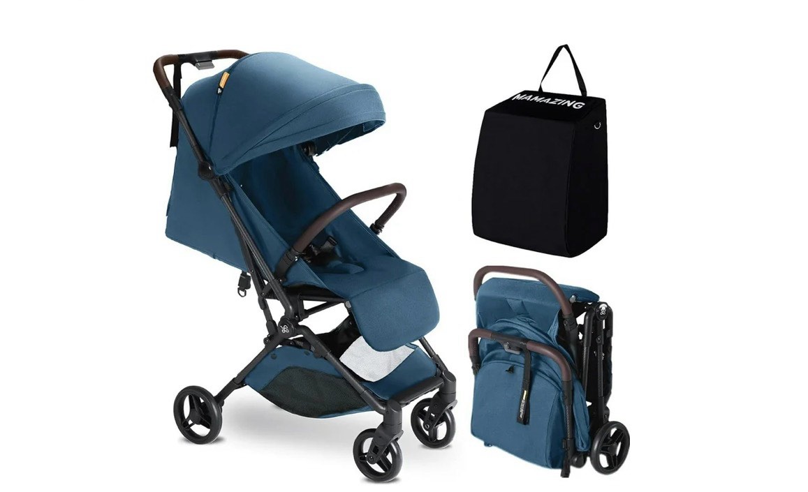 Mamazing Baby Stroller Lightweight Foldable Carbon Fiber Travel Stroller Ultra Air for Toddlers