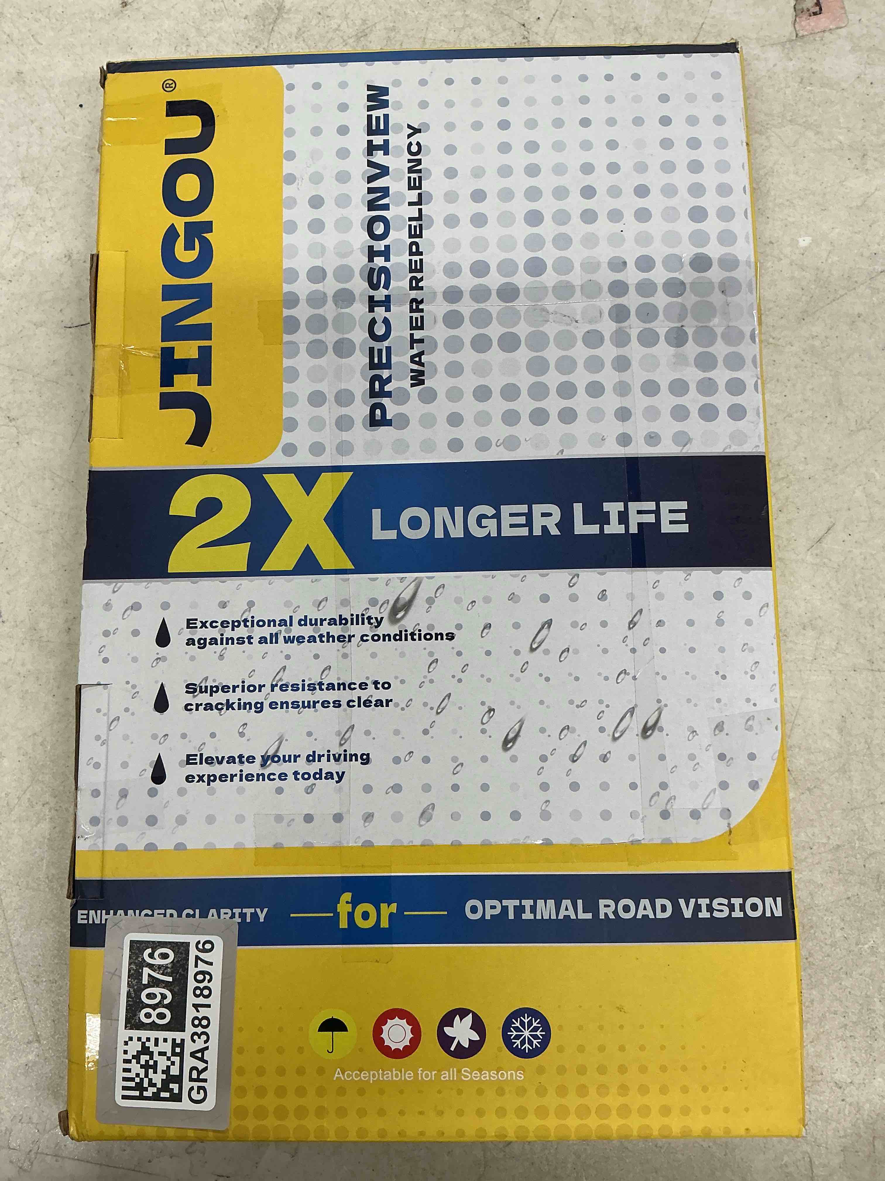 Condition photo showing Good Condition for 24" + 24" front windshield wiper blades compatible with 2002-2008 dodge ram 1500/2003-2008 dodge ram 2500 oem quality premium all-season automotive replacement wipers (pack of 2) 24"+24"