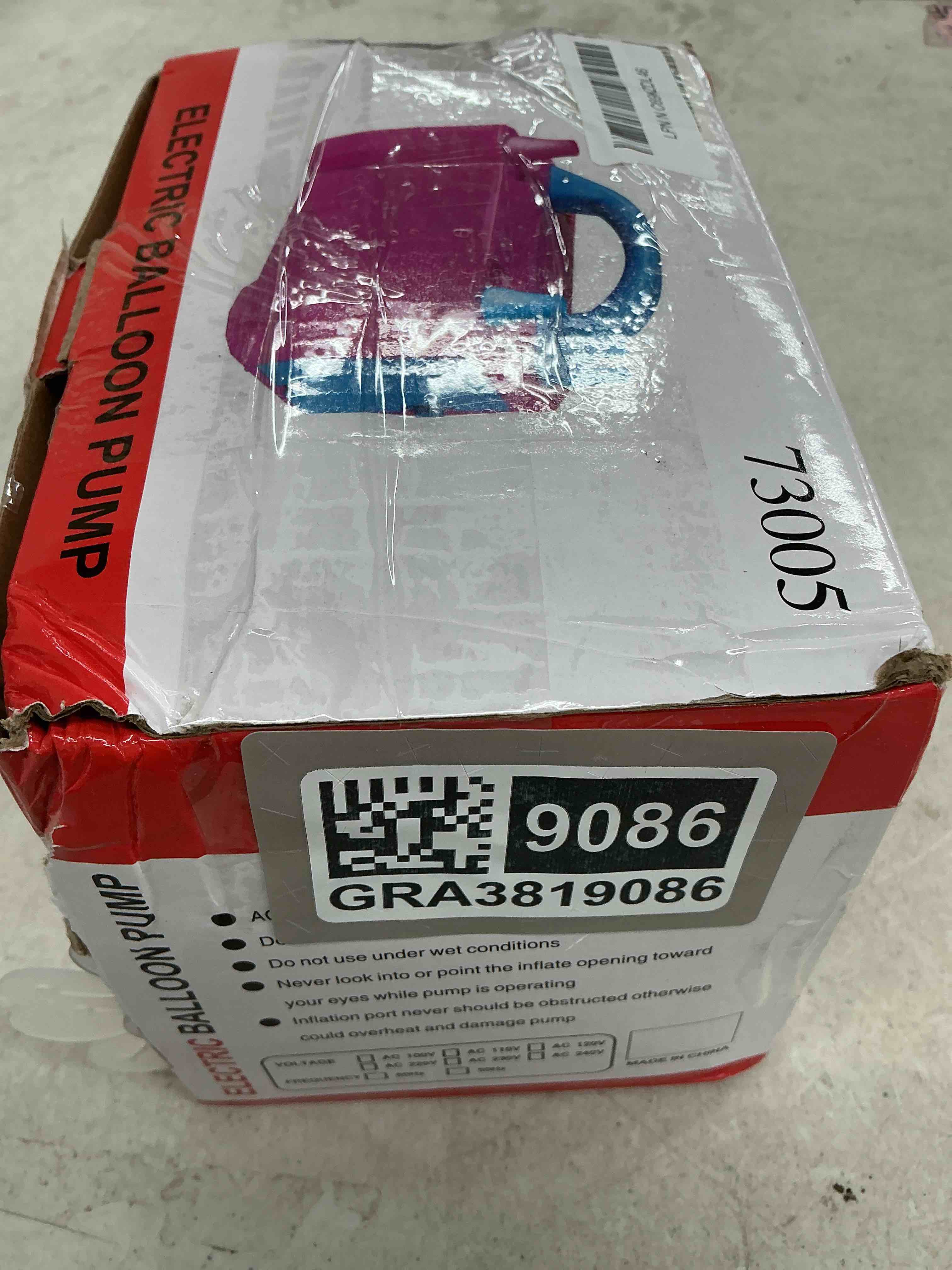 Condition photo showing Good Condition for sinbee balloon pump, balloon pump electric, portable dual nozzle electric blower air pump inflator for party decoration. faster and save time rose red
