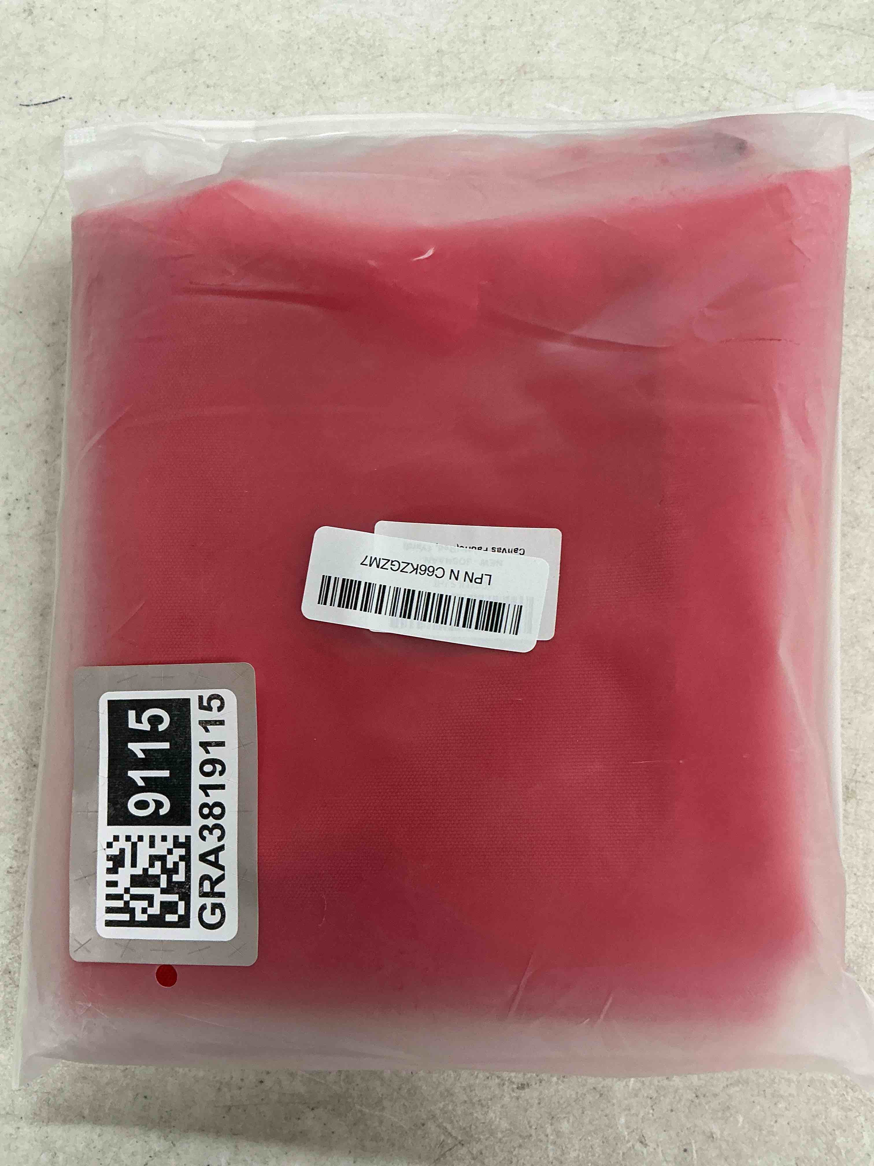 Condition photo showing Good Condition for foreate waterproof canvas fabric by the yard 600d upholstery fabric for chairs 58" wide indoor outdoor water resistant canvas polyester material sewing diy cloth, 1 yard red