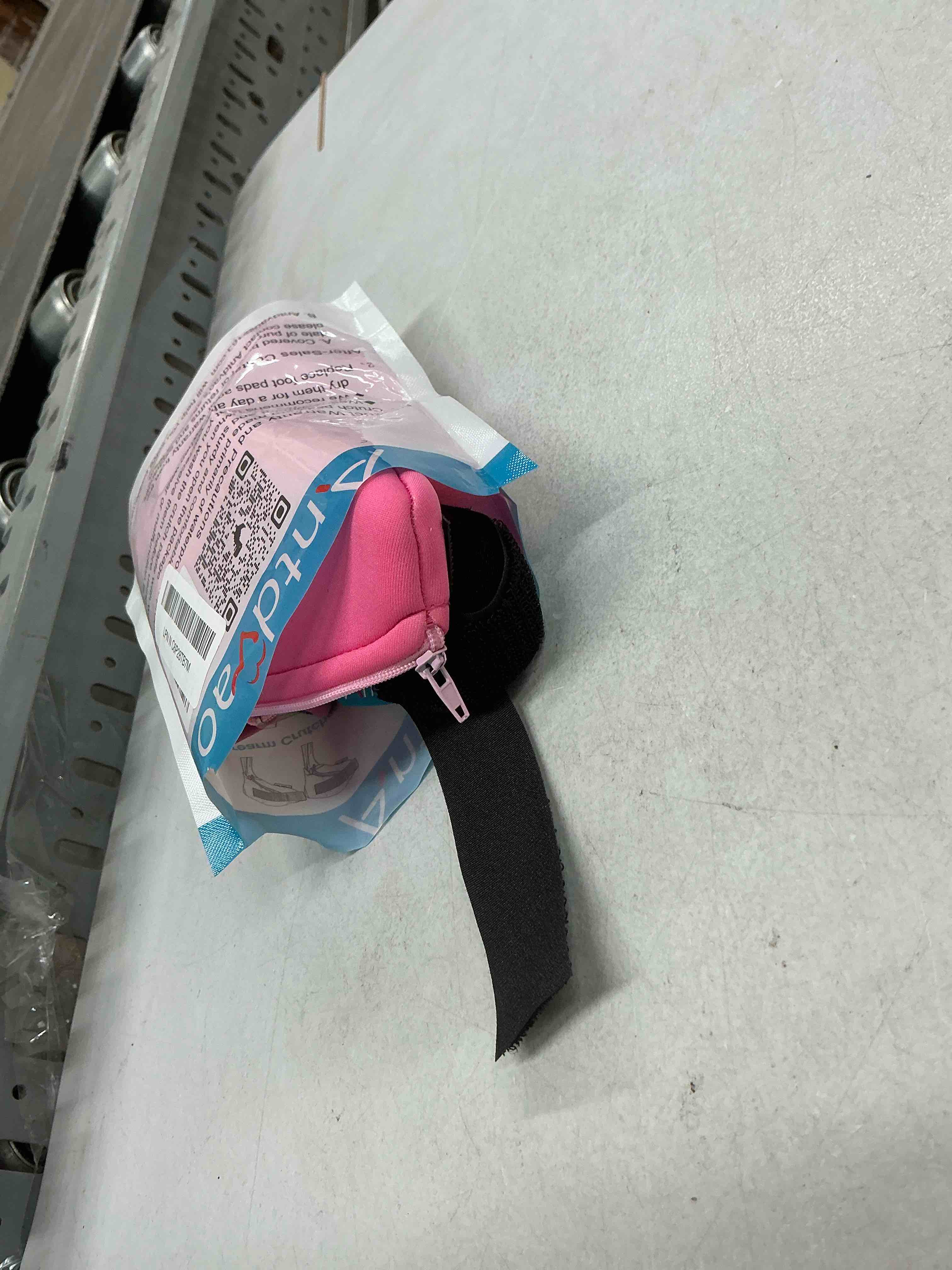 Condition photo showing Good Condition for forearm crutches pads(x4 units), elastic crutches padding for the elbow, for open cuff crutch, shock resistant increases walking comfort (pink kit) without crutch pink kit(only pads)