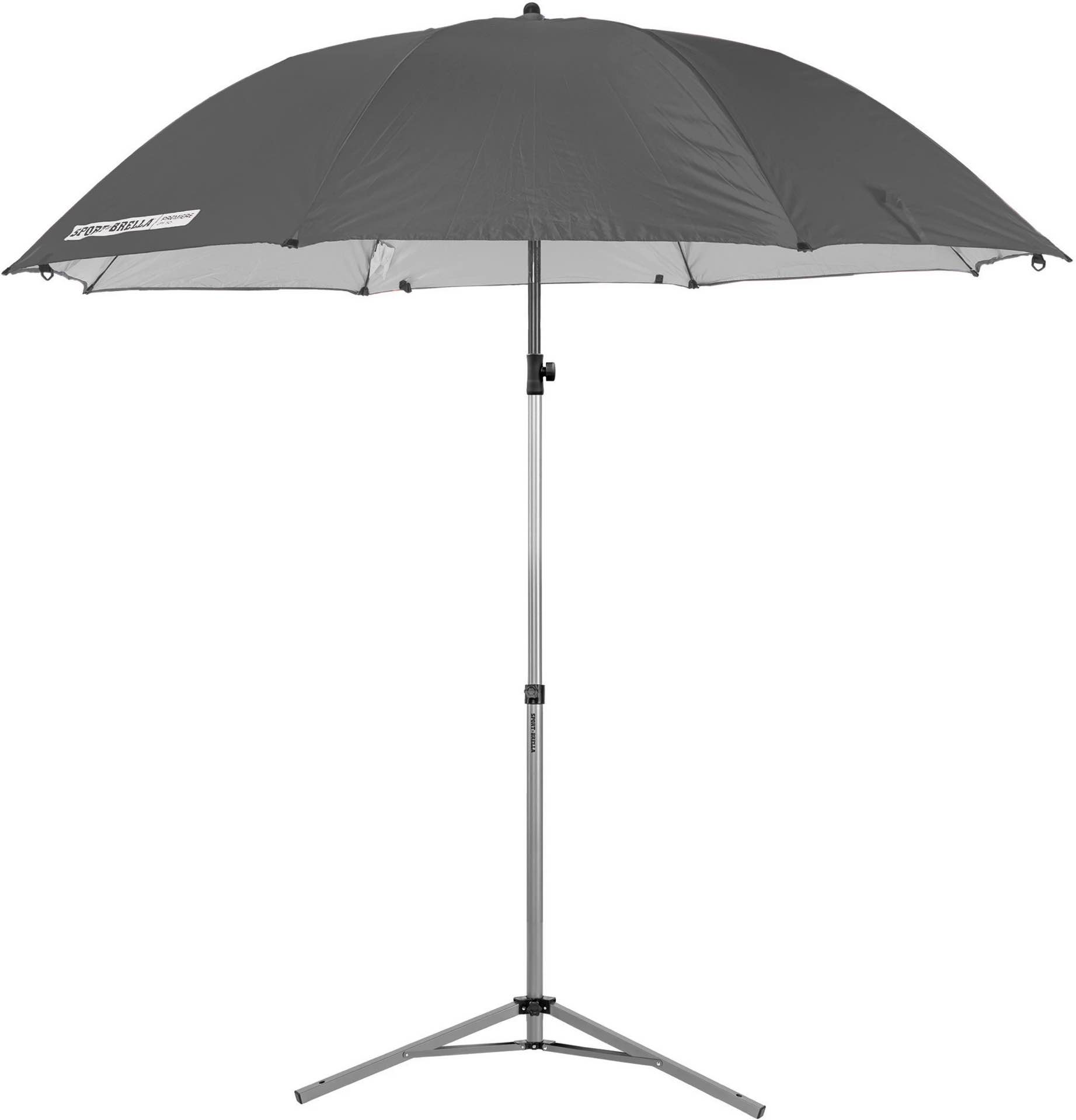 Sport-Brella 8' Premiere Umbrella with Freestand Base and Auger for Sand