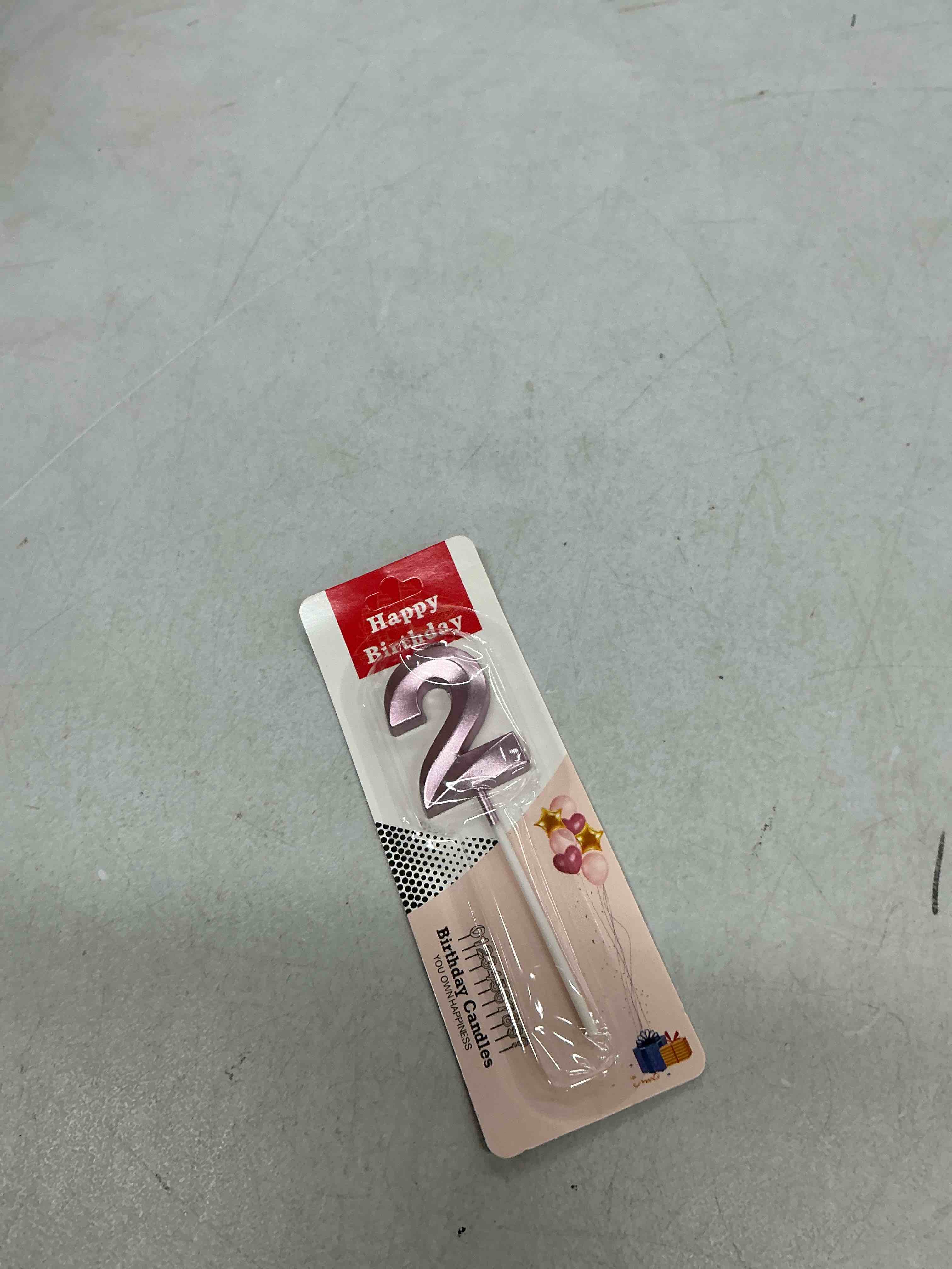 Condition photo showing Good Condition for toyvian number birthday candles golden cake topper 1pack similar 