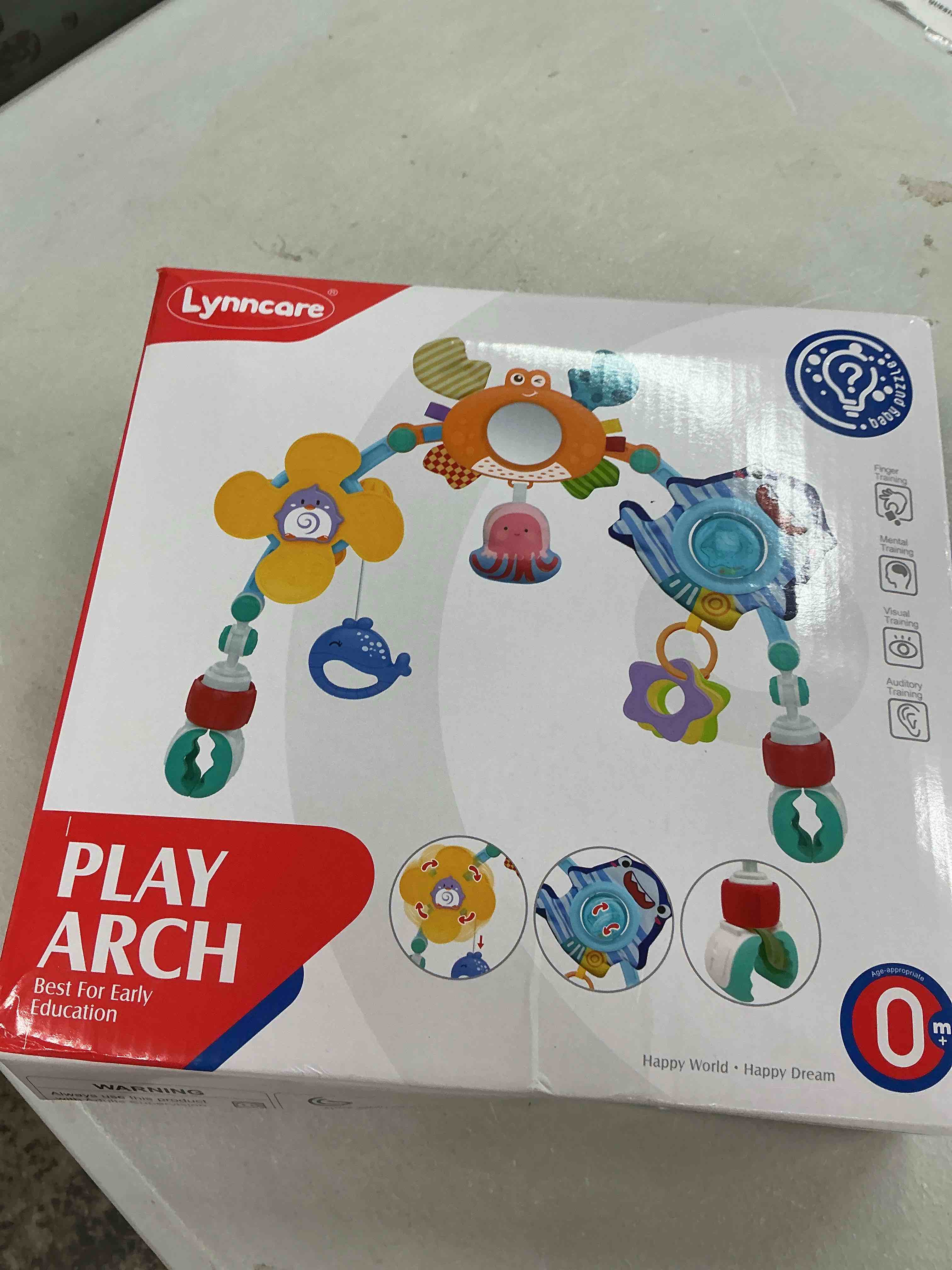 Condition photo showing Good Condition for baby stroller arch toy, car seat toys, adjustable arch stroller toy with hanging sensory activity toys,fits on baby bouncer, bassinet, stroller, crib and car seats for baby infant boy girl 0-18 months set4